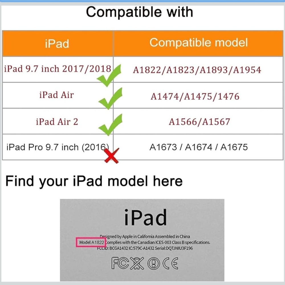 Rotating Case For IPad 9.5” In Galaxy Flower - Picture 4 of 4